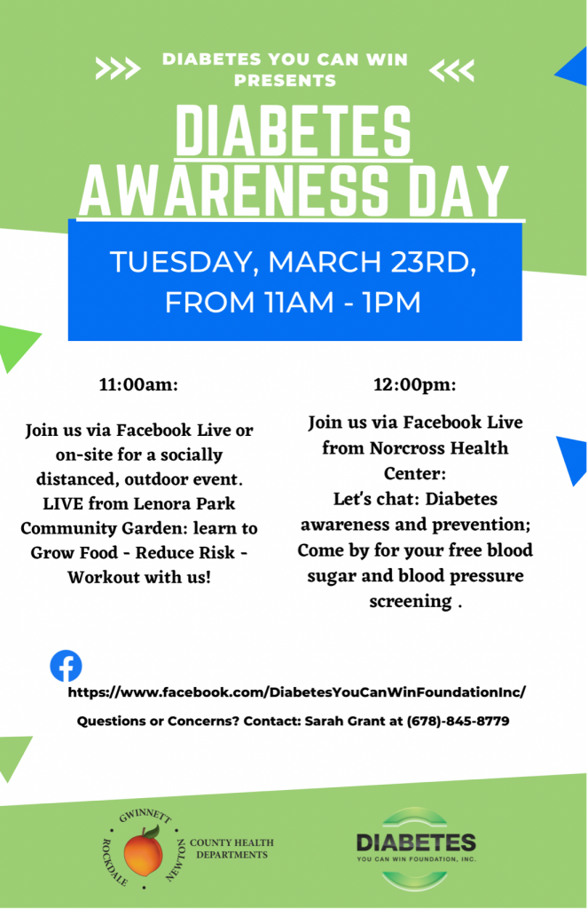Diabetes Awareness Day Flyer